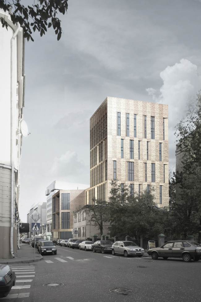 Burdenko街带地下停车场的公寓楼丨俄罗斯莫斯科丨Sergey Skuratov architects-50