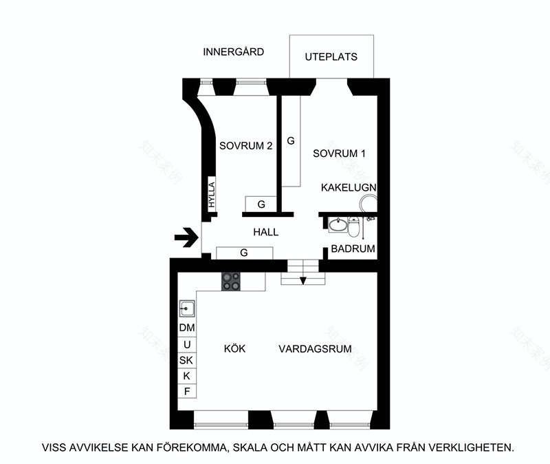 斯堪的纳维亚风格公寓,绿植装点生活-28