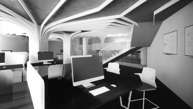 大型乌克兰贸易网络总部办公室丨乌克兰基辅丨Dmytro Aranchii Architects-22