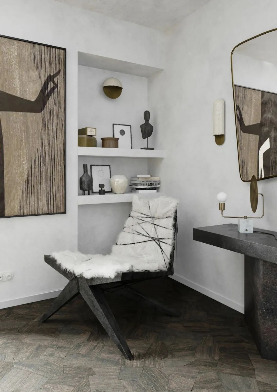 东方韵律的现代侘寂美学空间-7