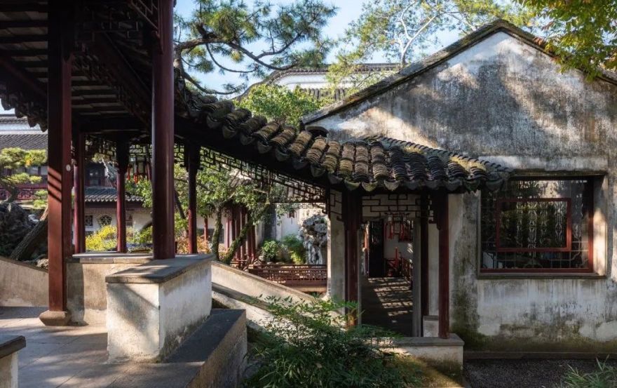 园林曲径通幽之美 | 留园与拙政园的曲径设计-34