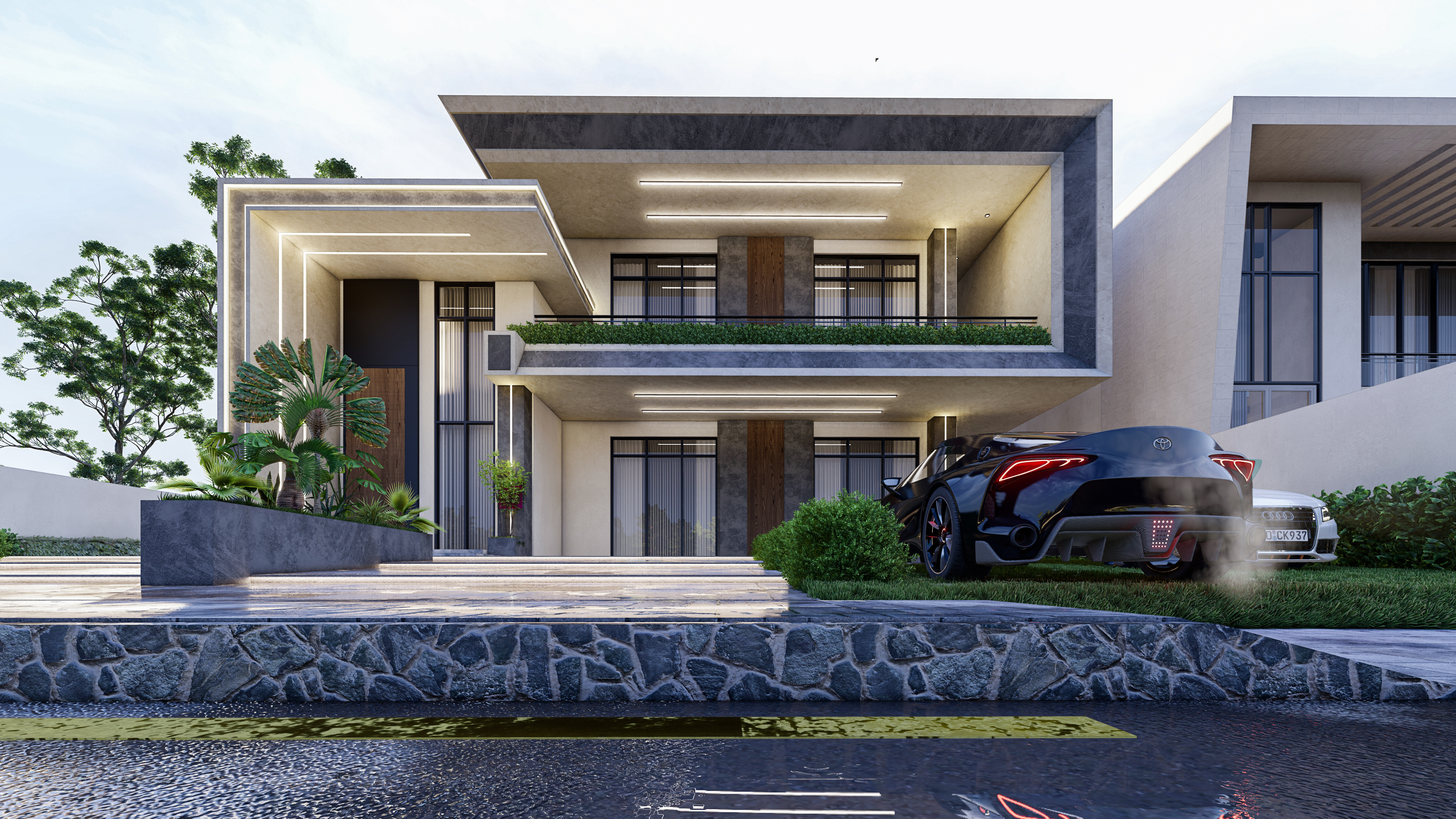 现代迪拜别墅丨阿联酋迪拜-9