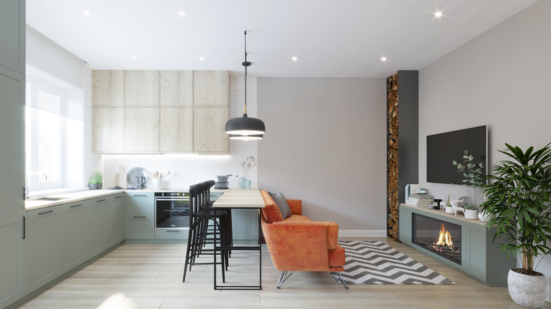 Townhouse interior-0