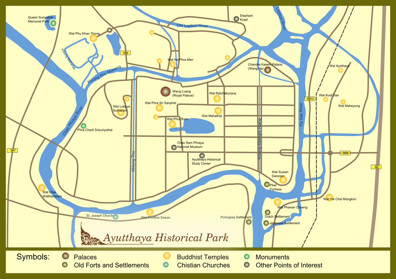 泰国大城府古建筑群（含寺庙等）丨泰国曼谷丨无明确信息-6