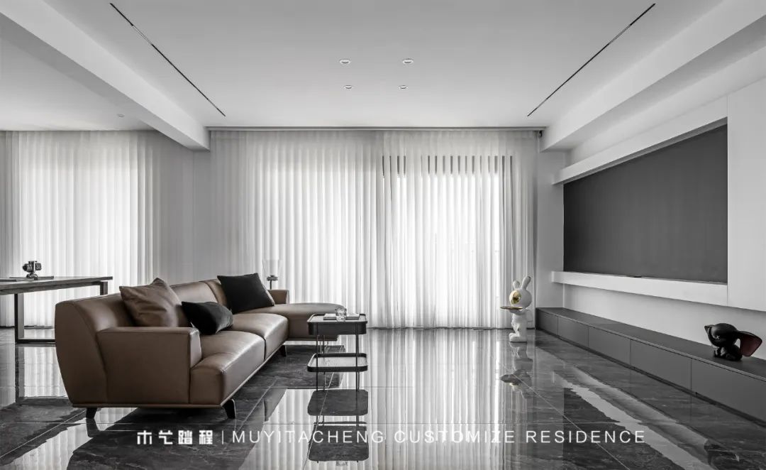 极简黑白,家的温度与高级定制丨中国重庆丨重庆木艺踏程全屋定制-13