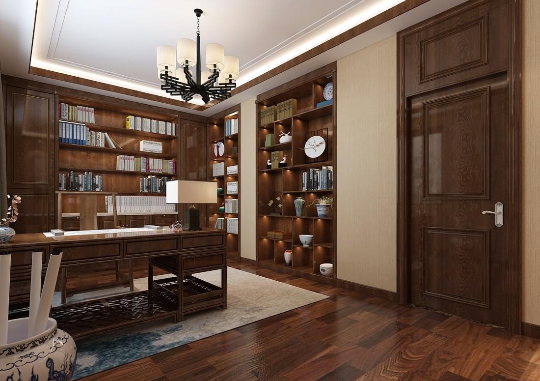 
济南名悦山庄别墅中式风格 -10