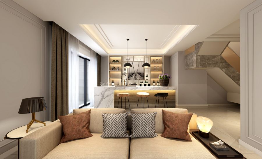 现代风别墅设计,张美容打造“平凡”生活-45