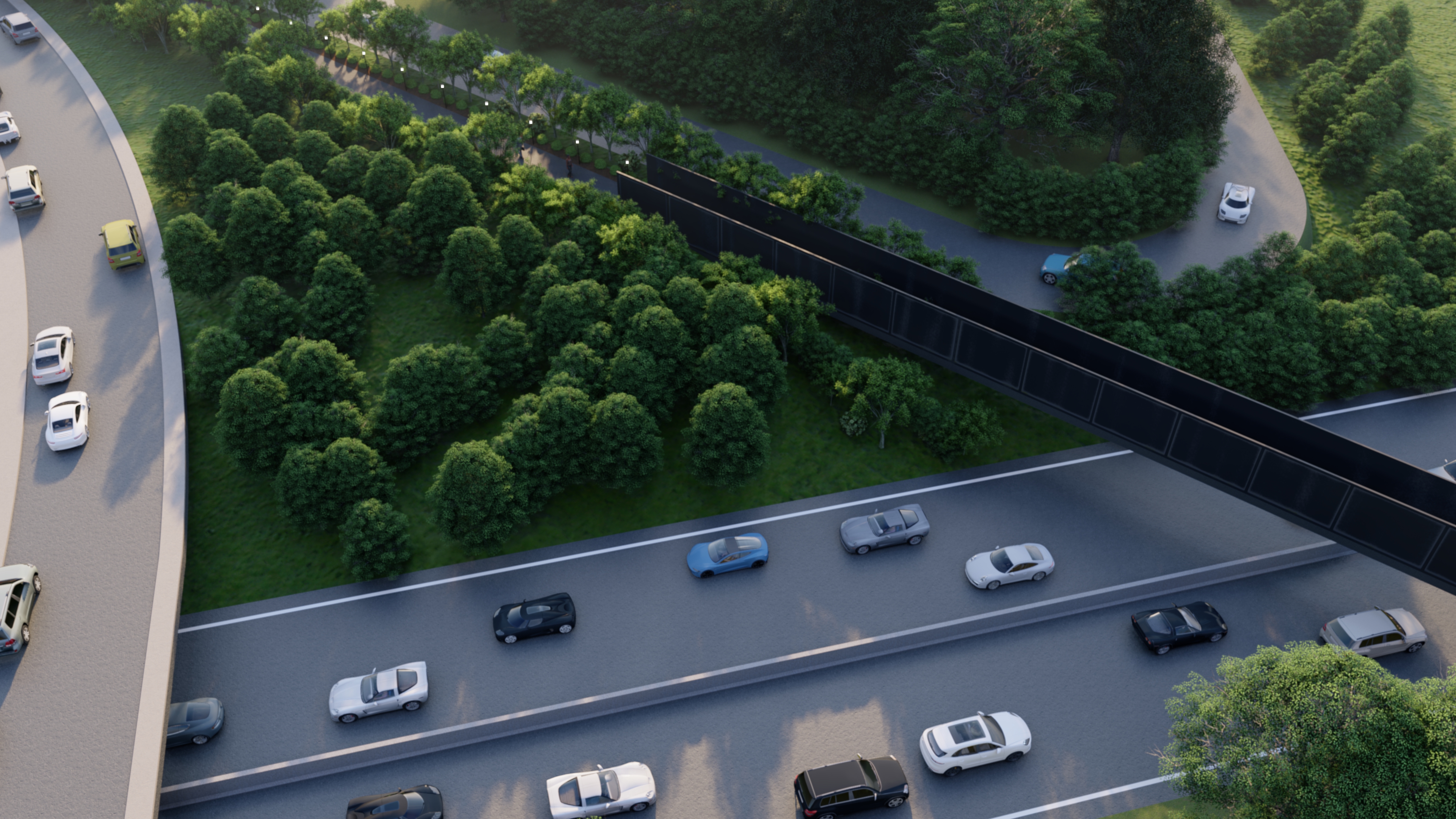 西栗树大道人行道丨美国新泽西-2