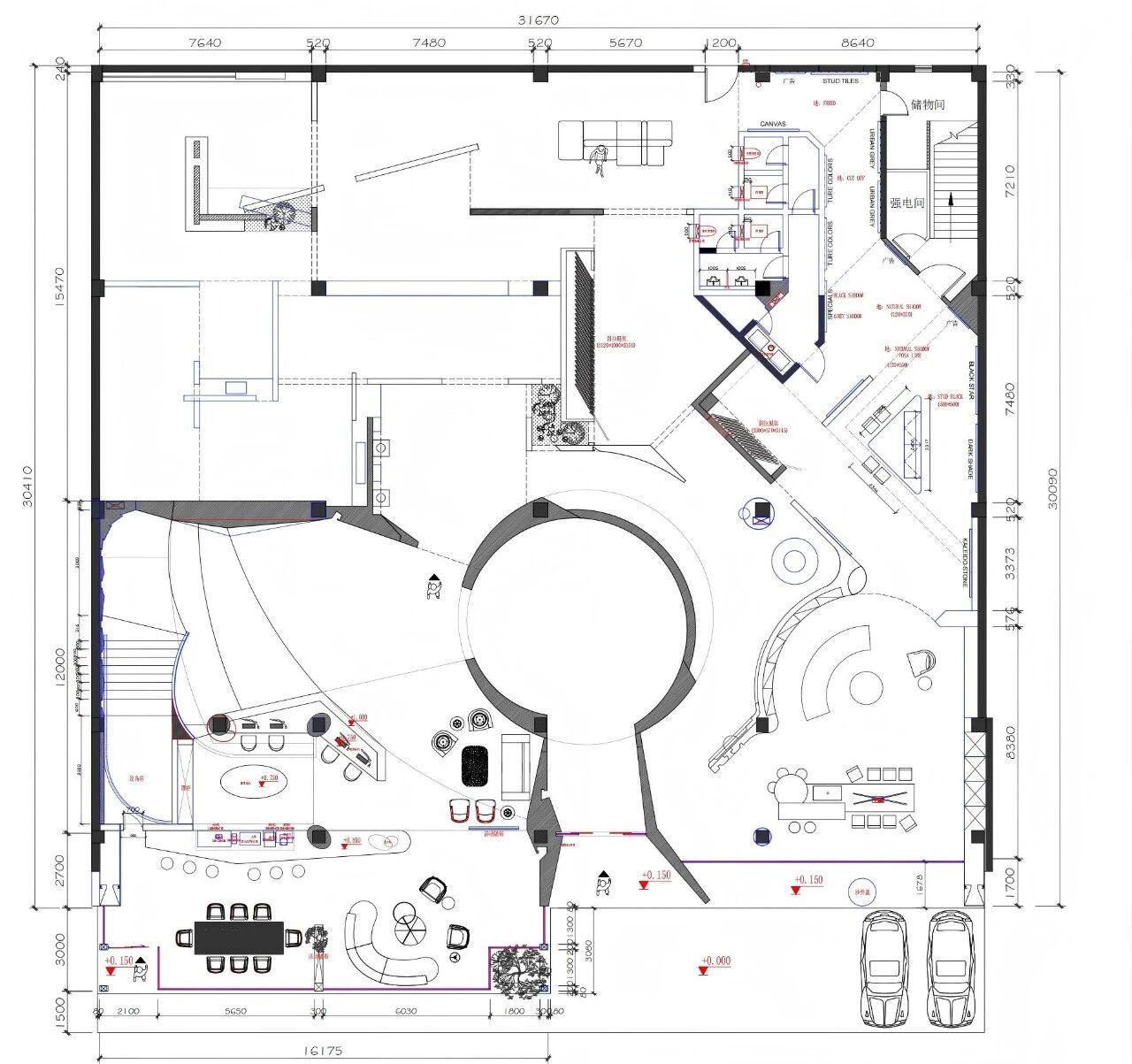 HBI CASA天地墙全案生态美学中心丨中国佛山丨RCHA设计集团-107