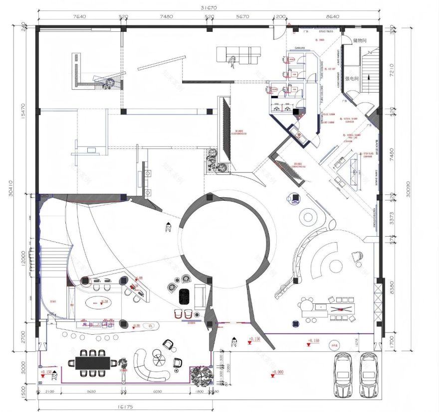 HBI CASA天地墙全案生态美学中心丨中国佛山丨RCHA设计集团-107