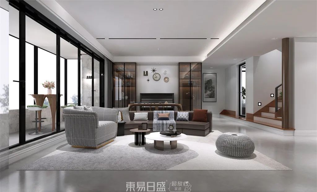 纯粹干练的现代家居设计·奥正诚园南区丨东易日盛-32