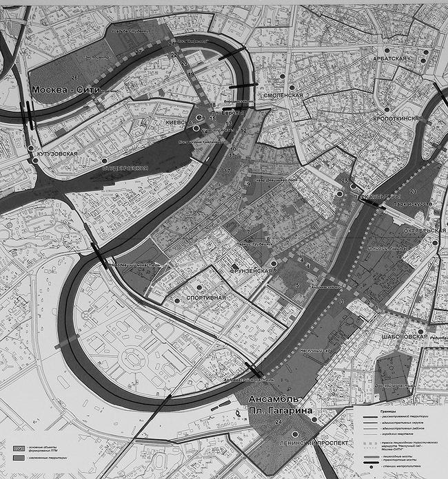 形成“涅斯库奇花园  莫斯科城国际商务中心”步行旅游路线概念丨俄罗斯莫斯科丨OOO «ТПО  5 Бюро Платонов»等多家-18