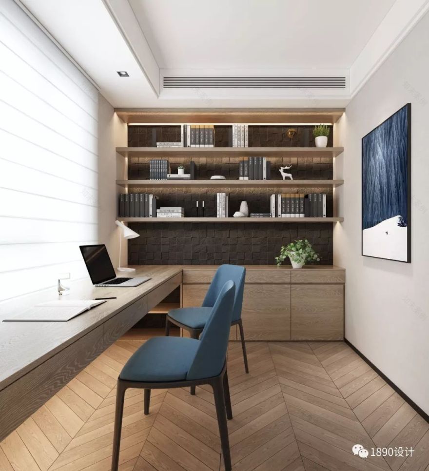 万科森林公园 242㎡通厅设计,折纸概念让空间更立体-33