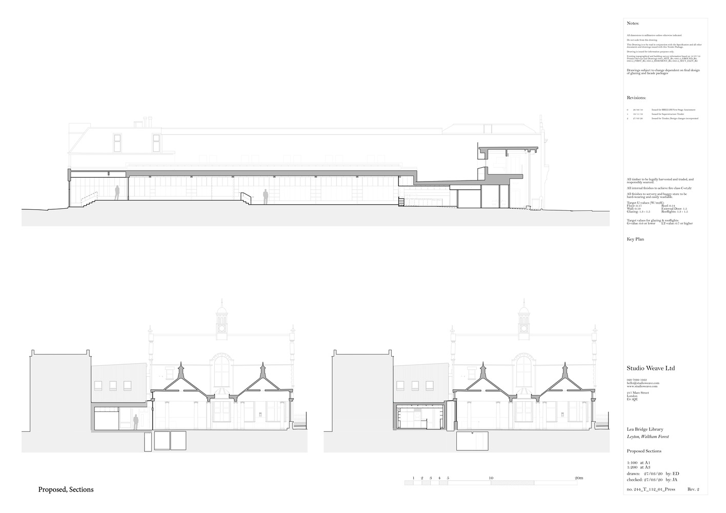 伦敦东区 Lea Bridge 图书馆咖啡厅及社区空间丨英国伦敦丨Studio Weave-24