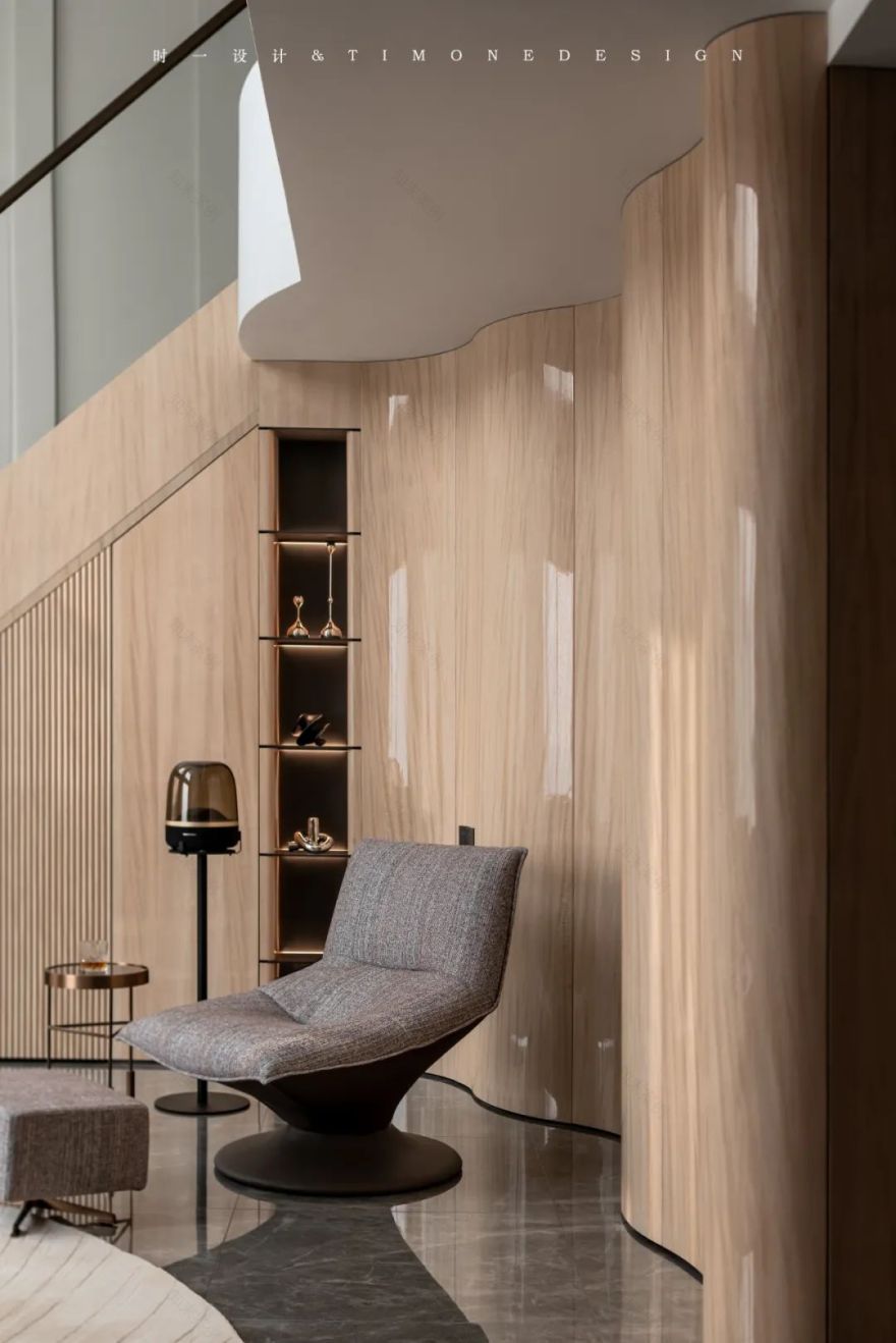 意式轻奢住宅丨中国武汉丨时一设计-23