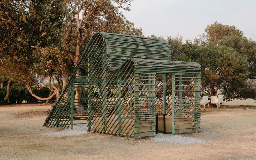 澳大利亚 Succah海边临时户外装置-9