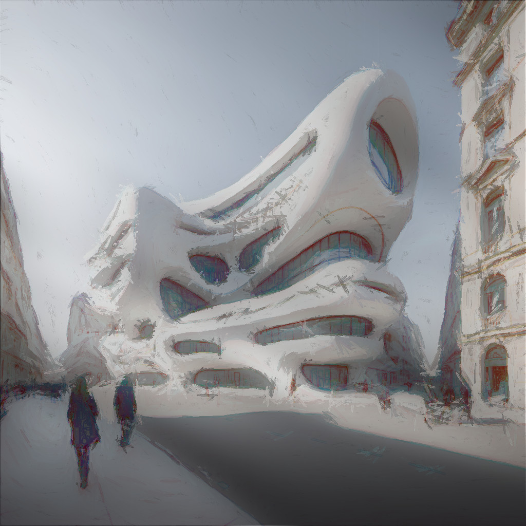 建筑草图丨Bozelos Panagiotis-12