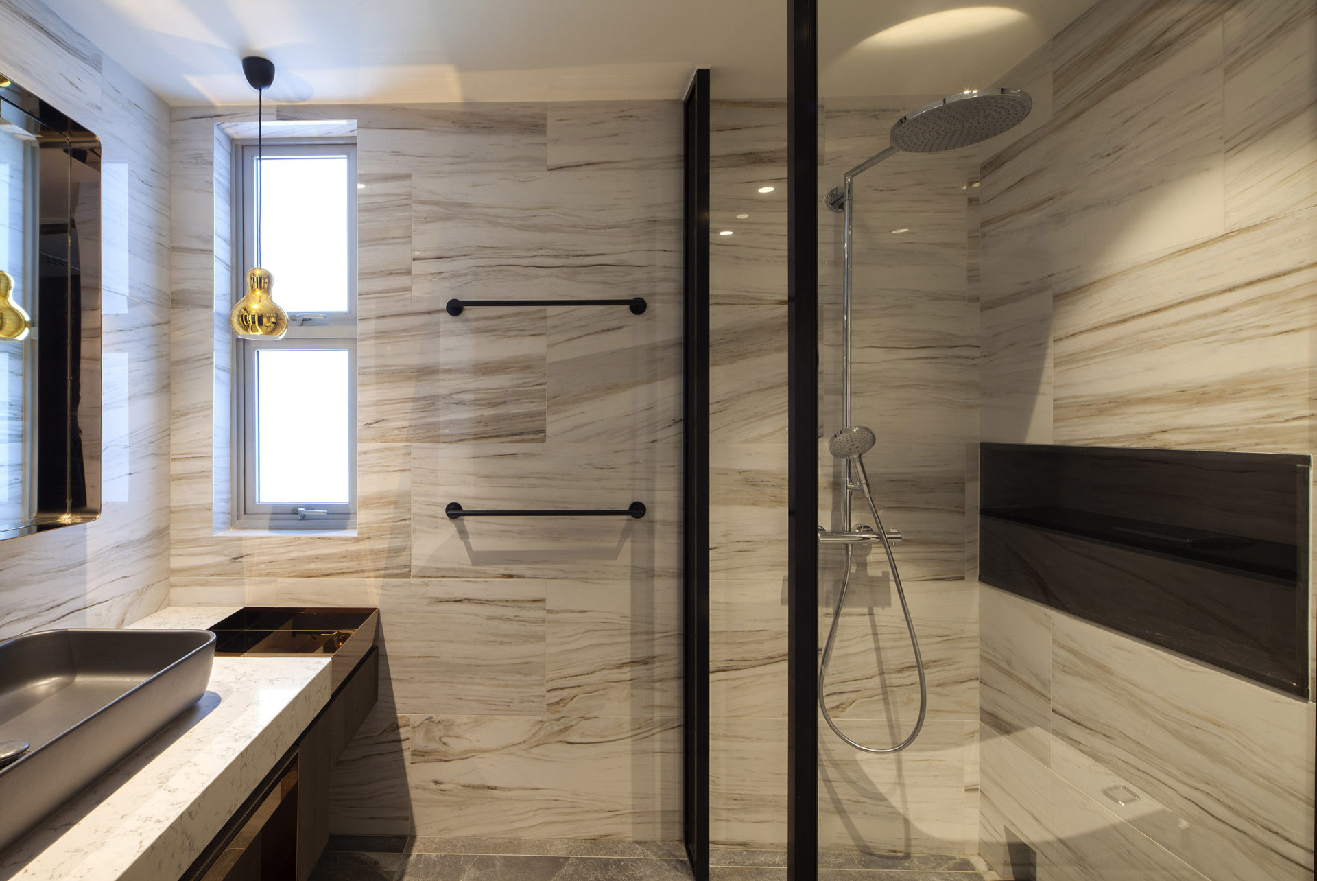 Ombré Patchwork Apartment-20