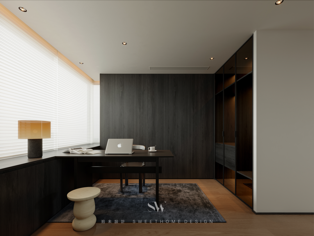 SW DESIGN  |  150㎡双人居所，邂逅现代中古的时光叠影-31