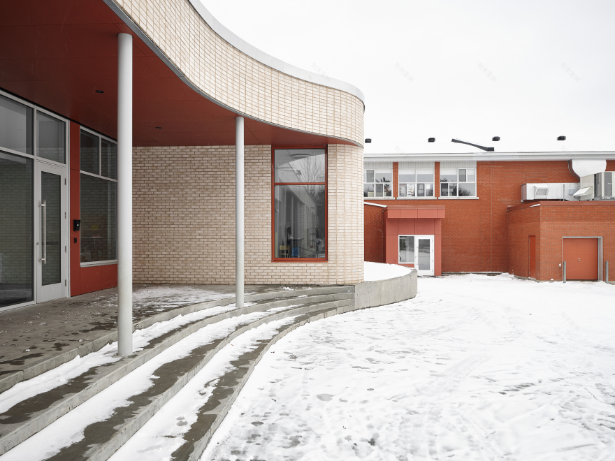 LouisSaintLaurent 学校扩建项目丨加拿大丨STGM 建筑事务所,Ateliers Architecture-10