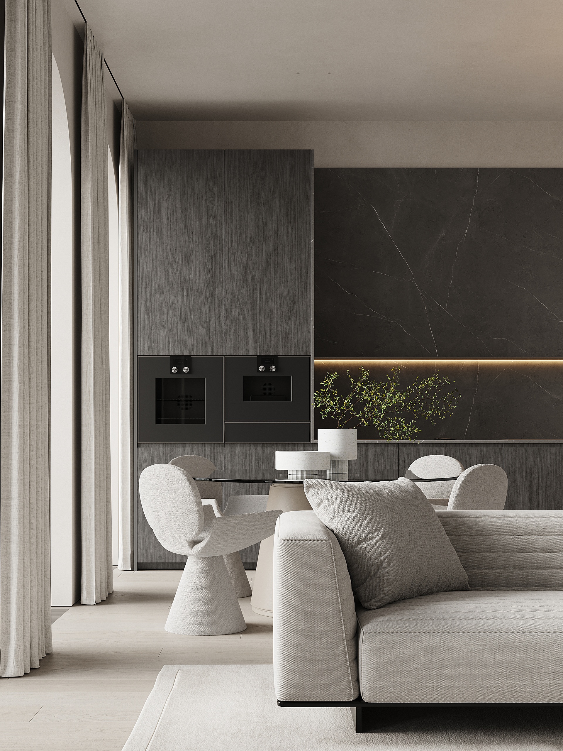 平层丨俄罗斯莫斯科丨Holl Studio-42