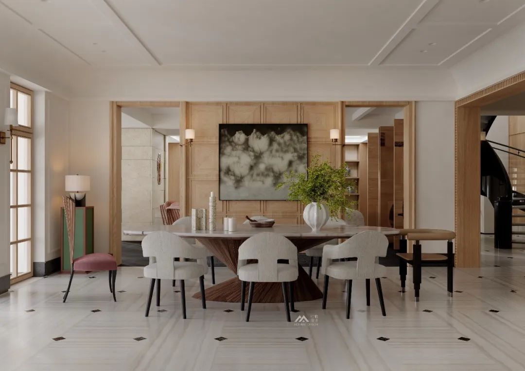 折衷主义视角下的1800㎡别墅空间丨中国深圳丨HOMBLE红柏设计-36