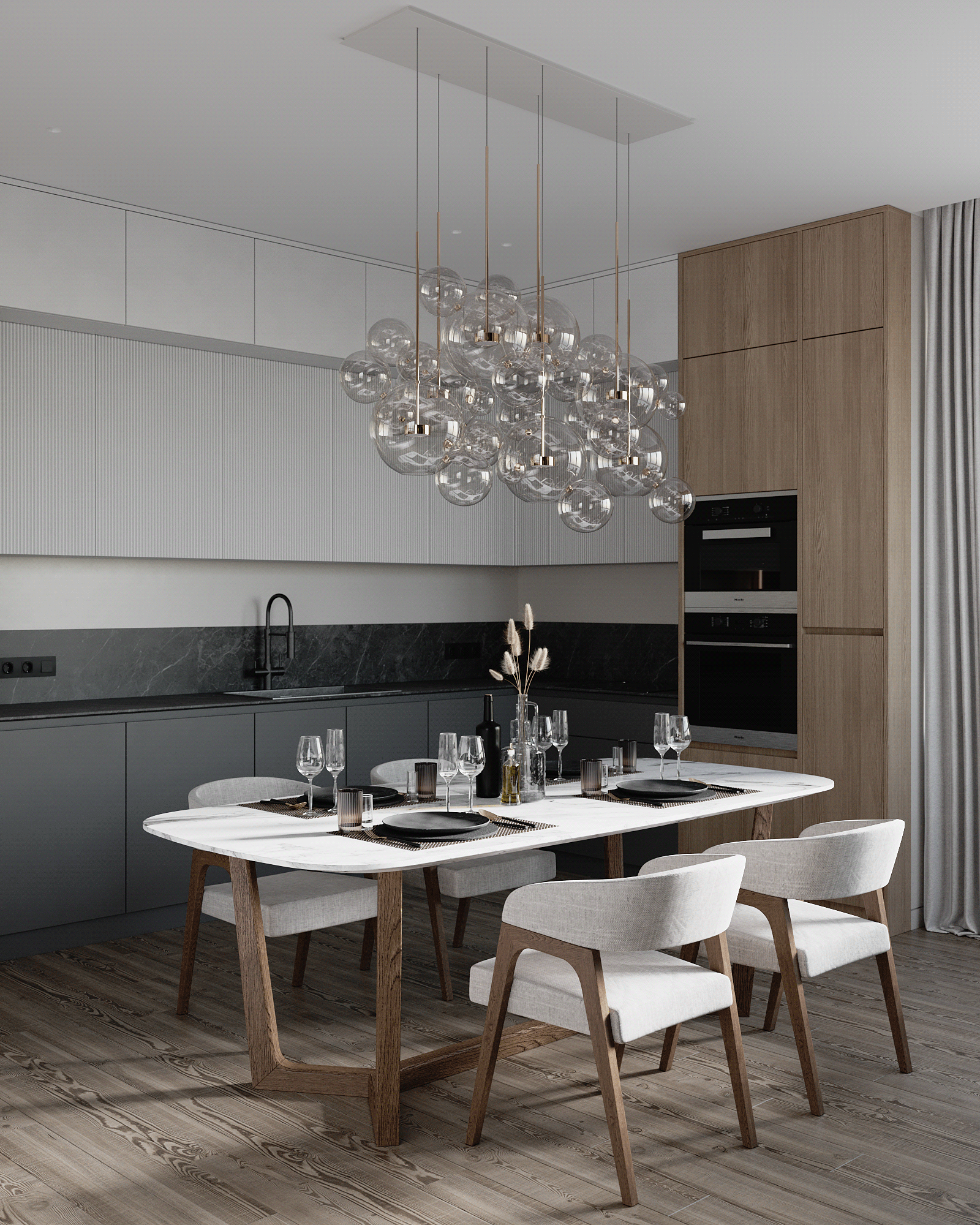 客厅·科罗娜渲染丨click interior design-3