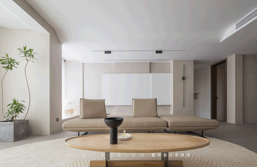绿城·桂花园 · 150㎡现代极简诗意家居设计丨中国潍坊丨壹米设计事务所-11