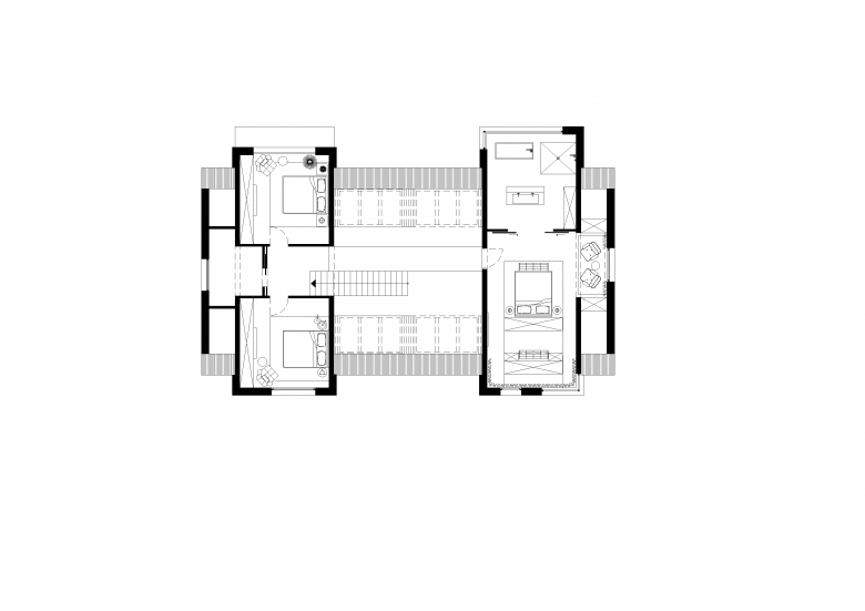Villa im Taunus 别墅室内设计丨德国丨VRAI interior architecture-36