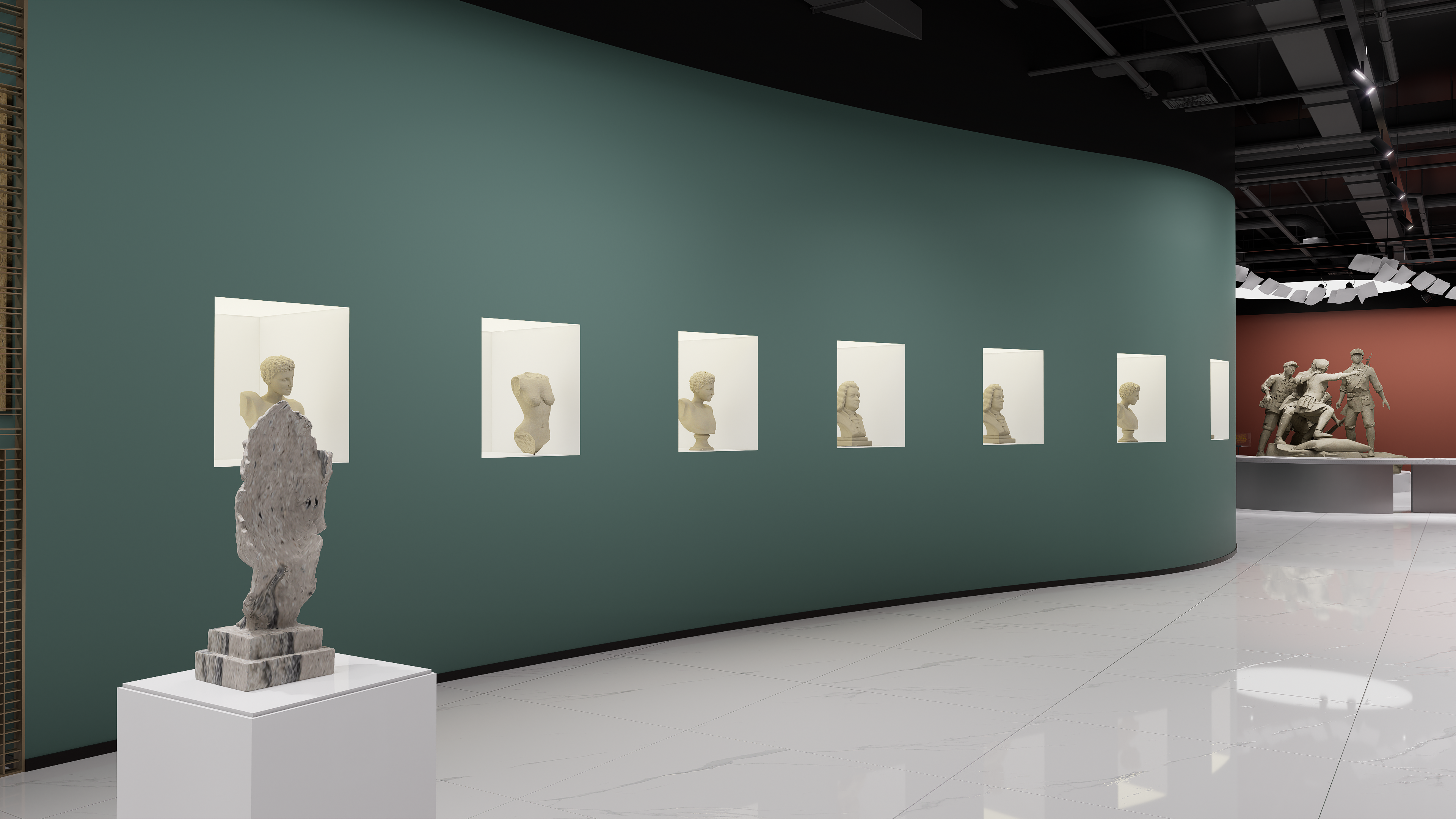 雕塑馆艺术美术馆-5