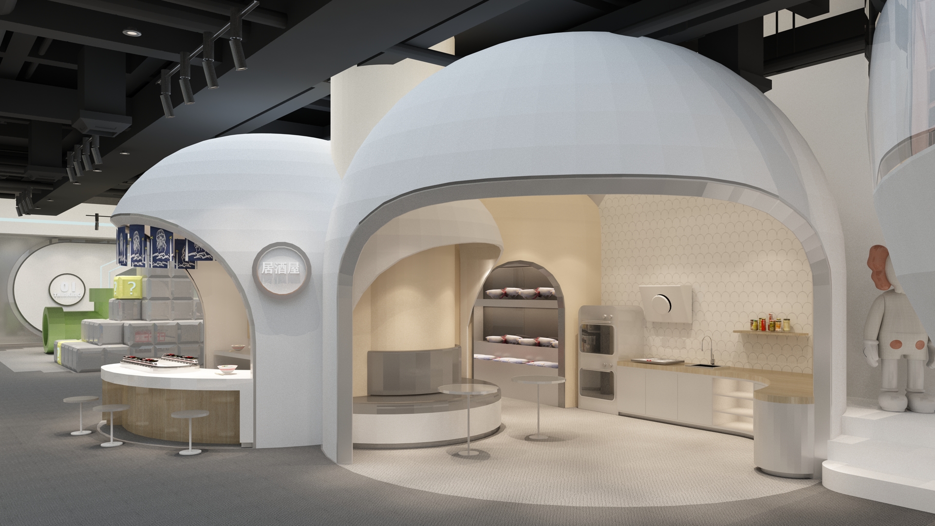 MAMA KIDS 亲子餐厅丨中国天津丨SURP 商业设计-6