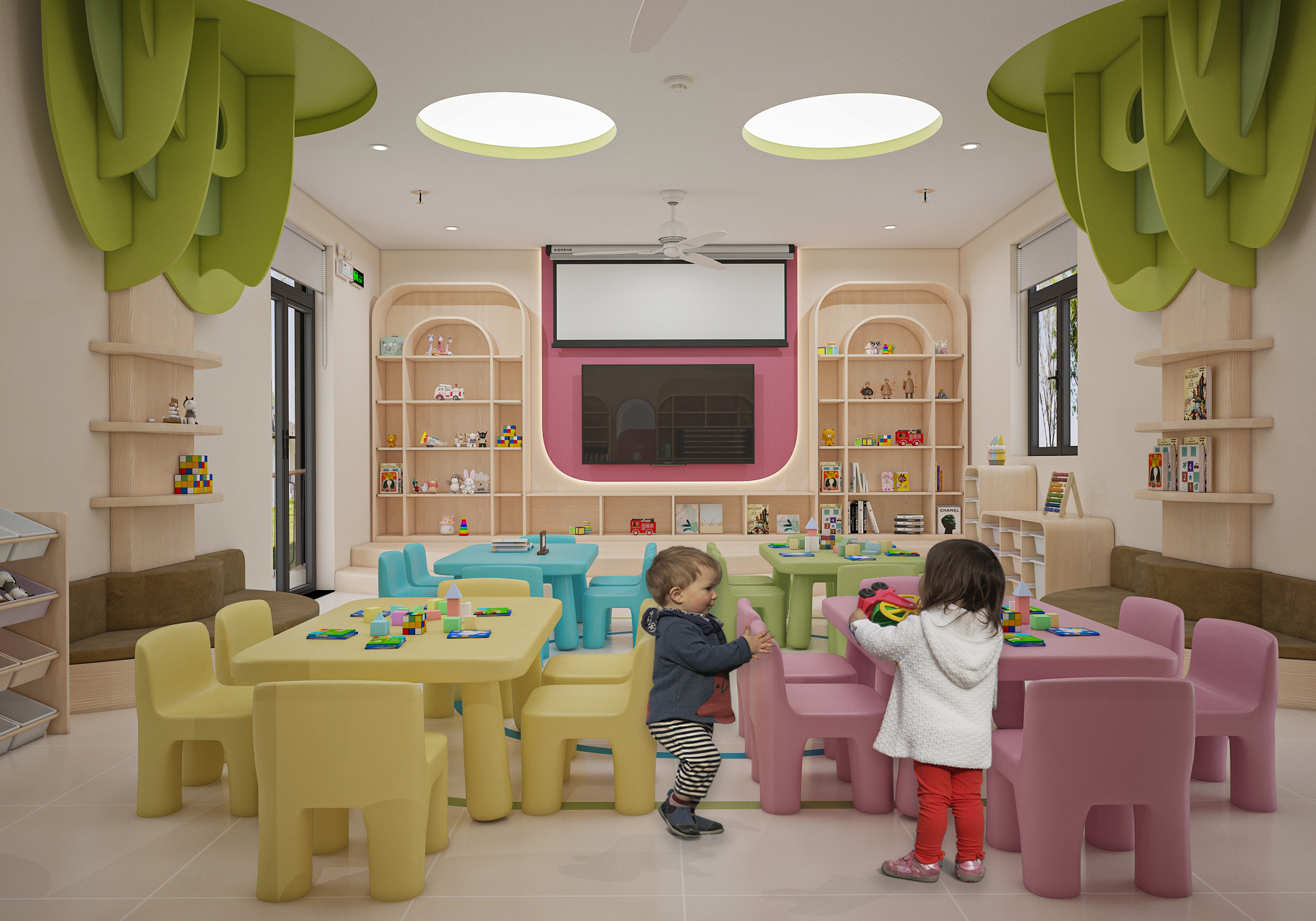 PRESCHOOL CLASS（幼儿园班级设计项目）丨越南丨CTY MERRY HOME-6