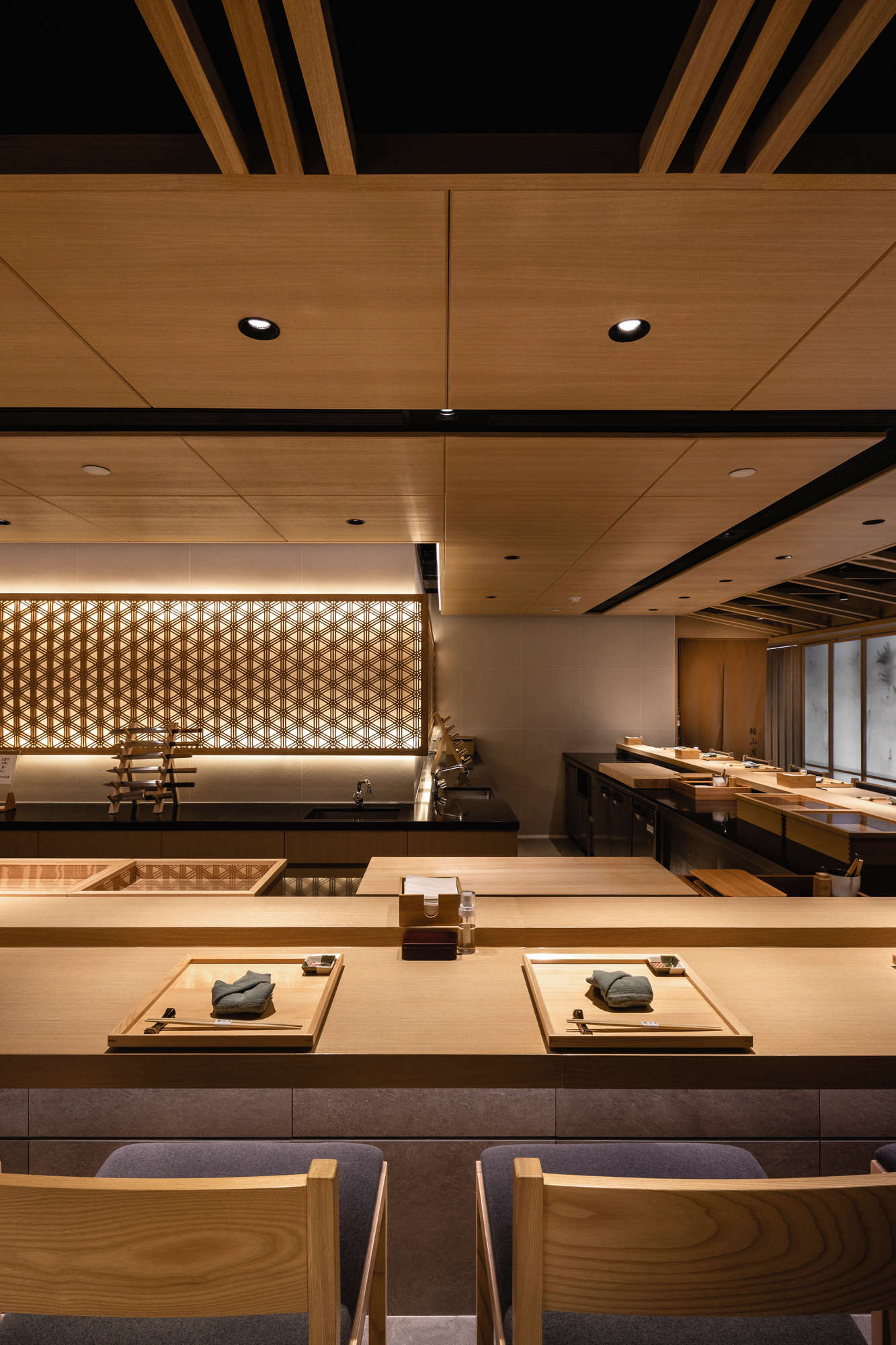 Omakase 餐厅室内设计丨中国香港丨Awhile Limited-6