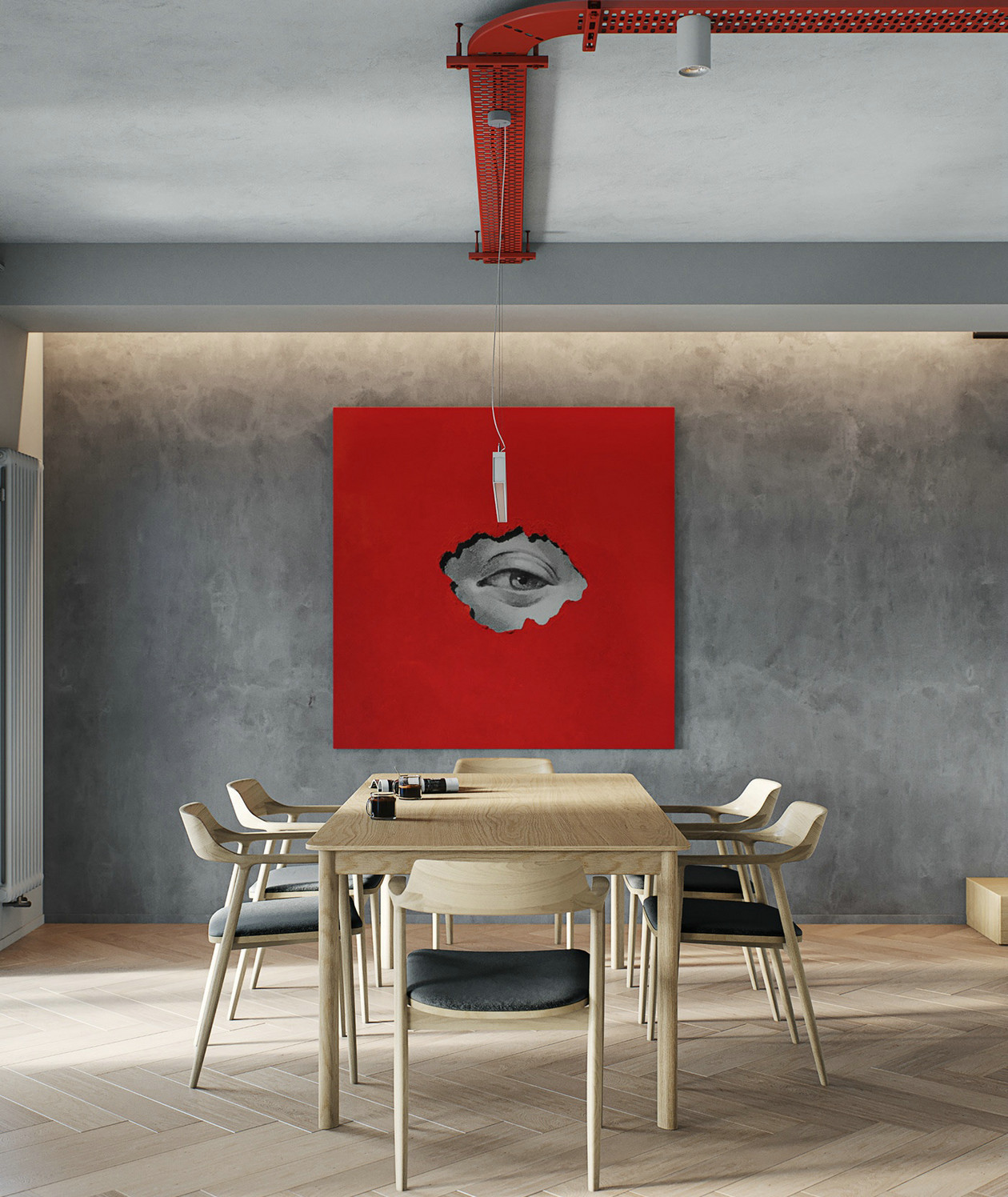 127㎡混合色调空间设计-9