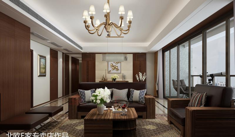 北美黑胡桃的现代奢华之家-2