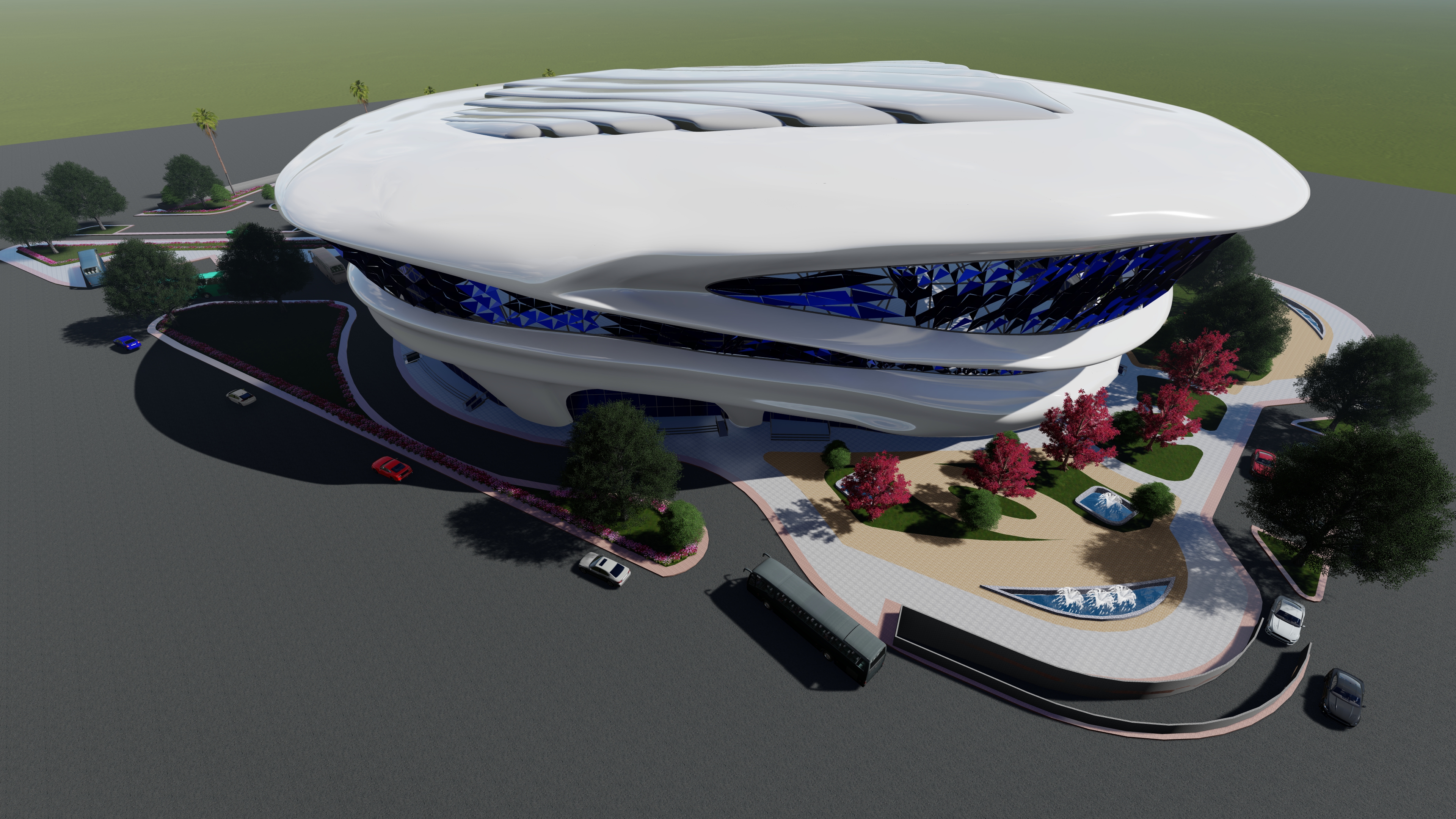 竞技场体育馆丨埃及丨Ain Shams University 建筑系-16