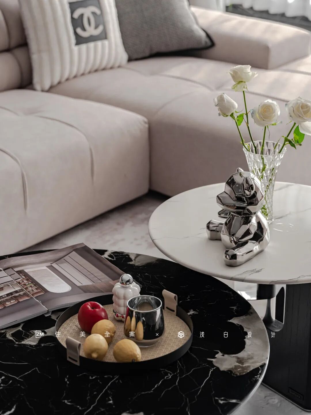 244㎡现代意式大宅丨住美全案&浅白设计-32