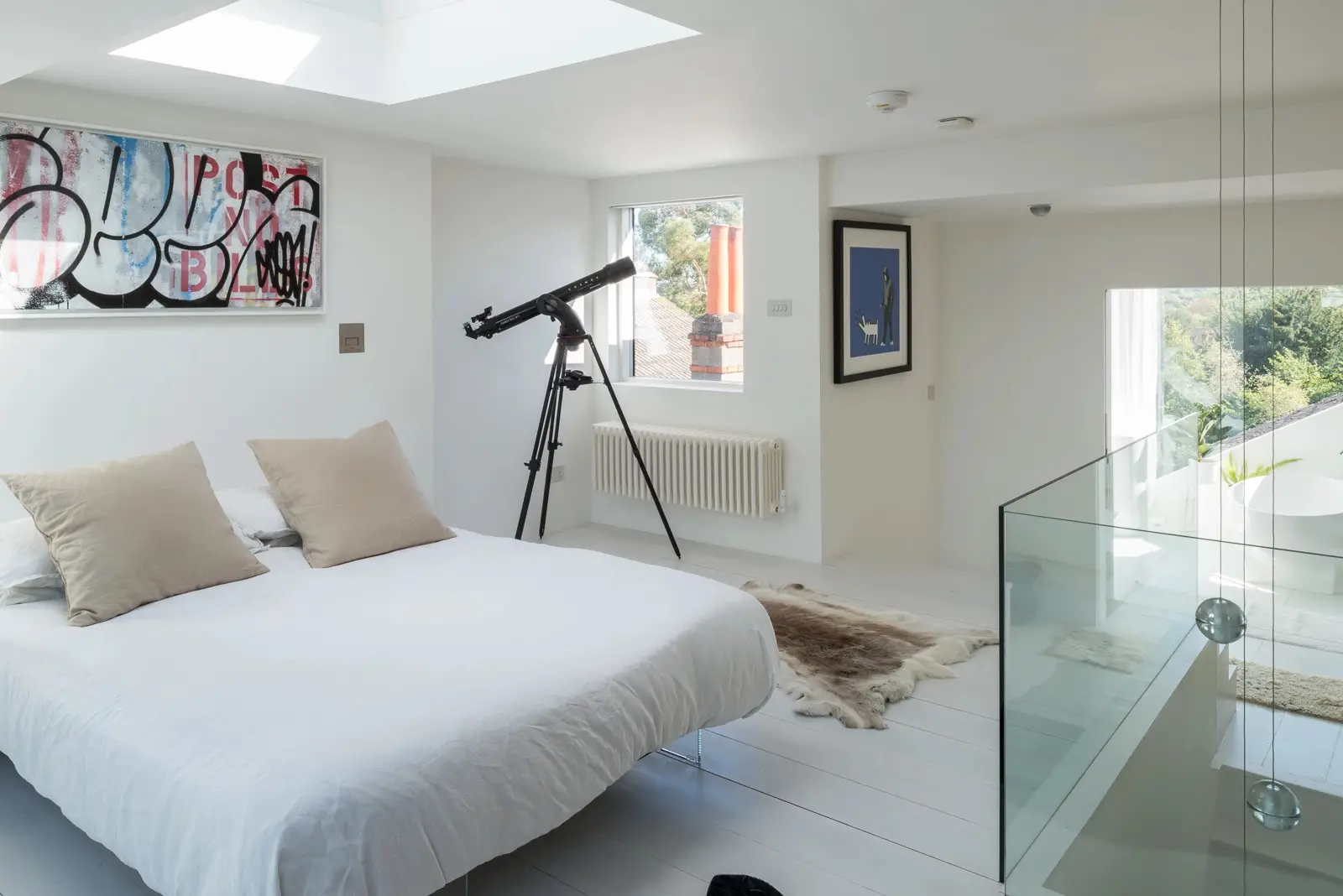 伦敦附近维多利亚式住宅的现代改造-13