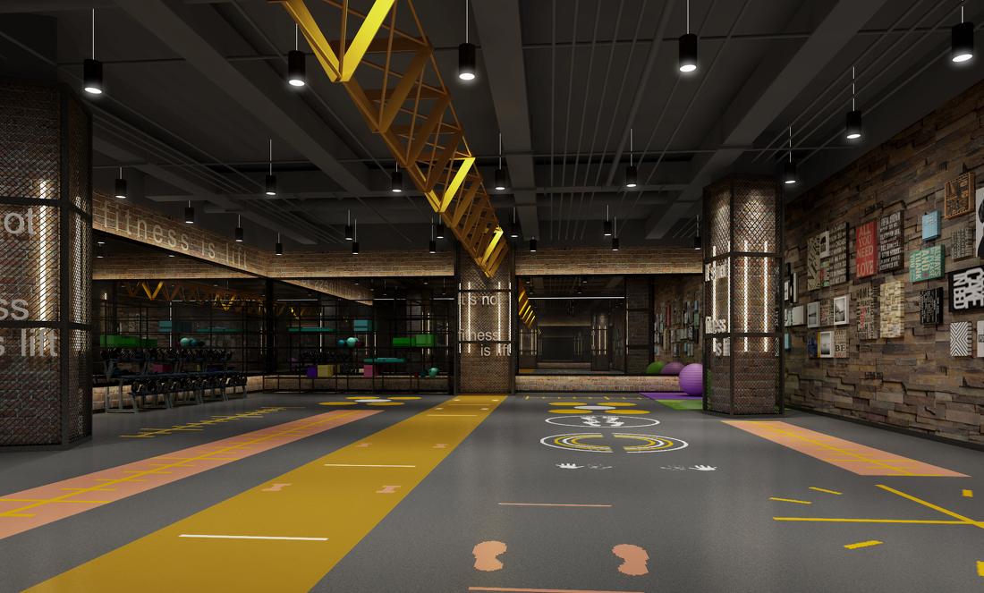 西安某健身房 | 精致设计，打造运动新空间-14