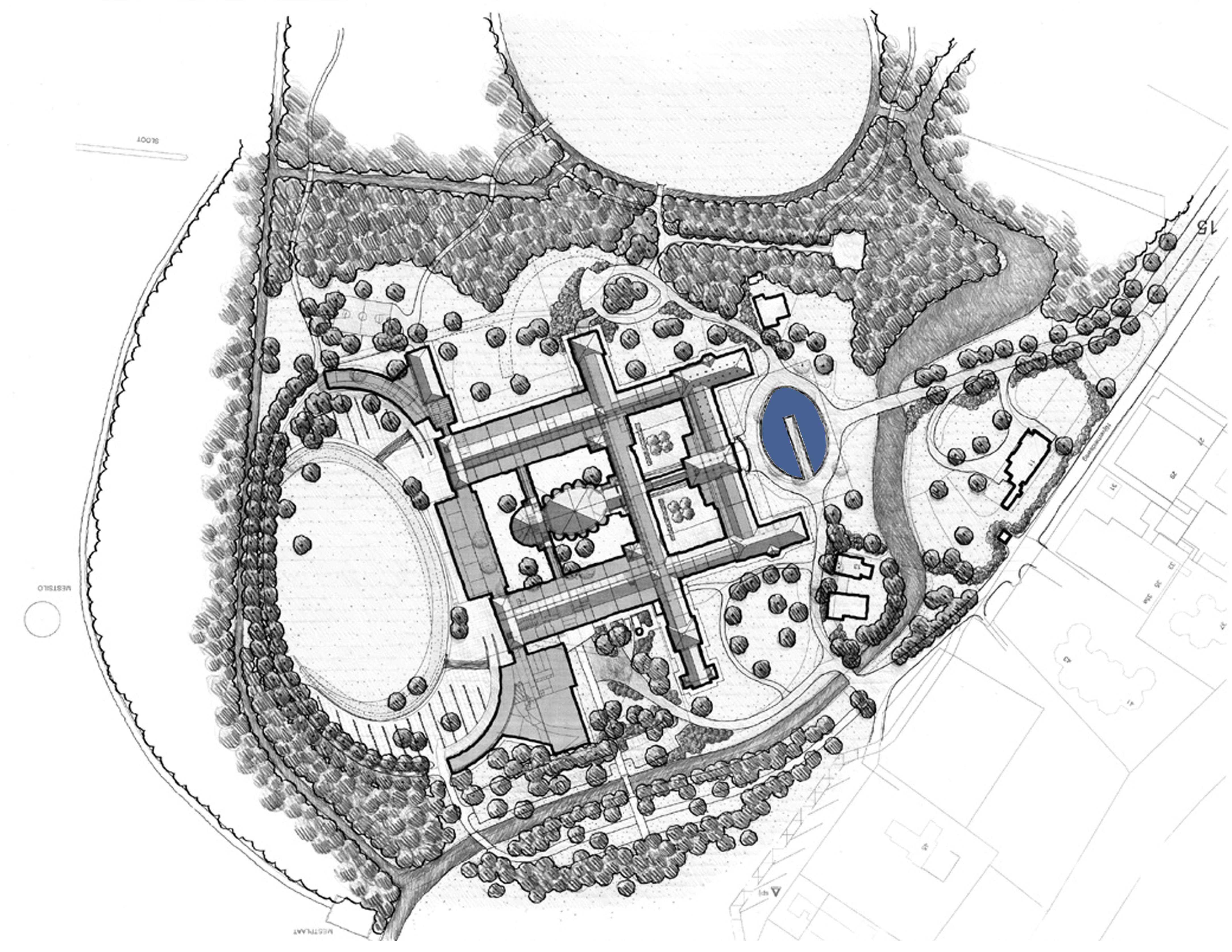 Hageveld庄园总体景观规划，荷兰 / HOSPER-45