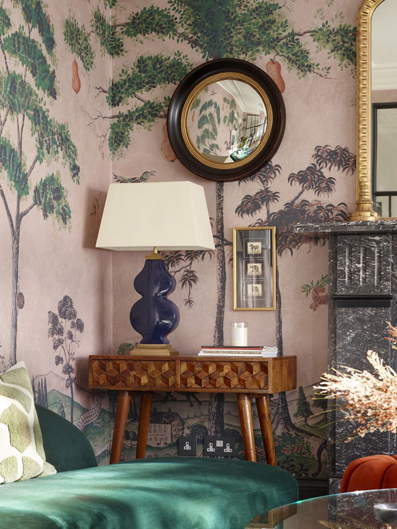 伦敦时尚公寓 | 色彩与纹理的完美融合-3