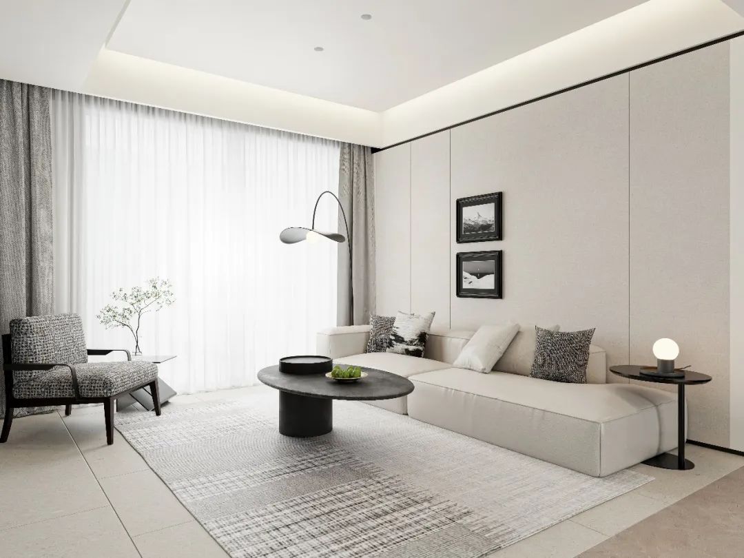 深圳盛合天宸 100㎡极简精装改造丨中国深圳-20