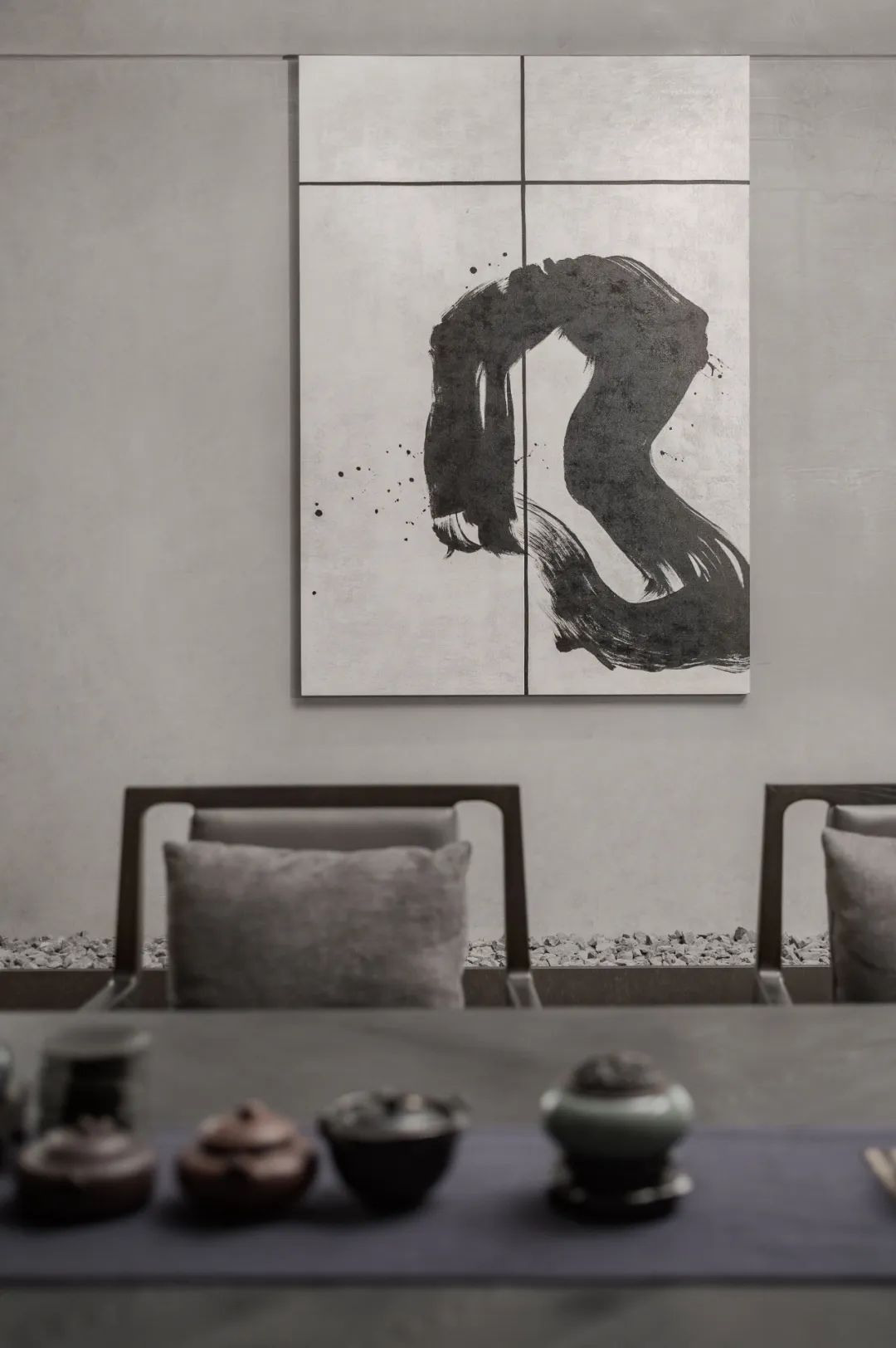 深圳福田区 1000㎡顶级奢华会所设计 | 低调优雅的高级灰空间-13