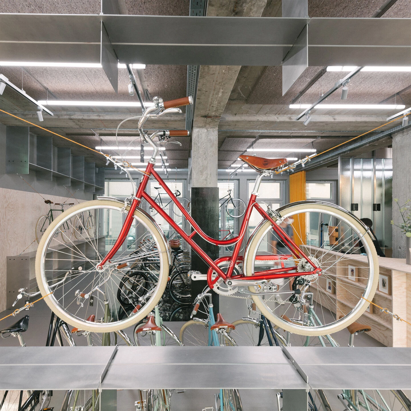 瑞士自行车品牌 Siech 旗舰店设计丨瑞士苏黎世丨Spacon & X-8