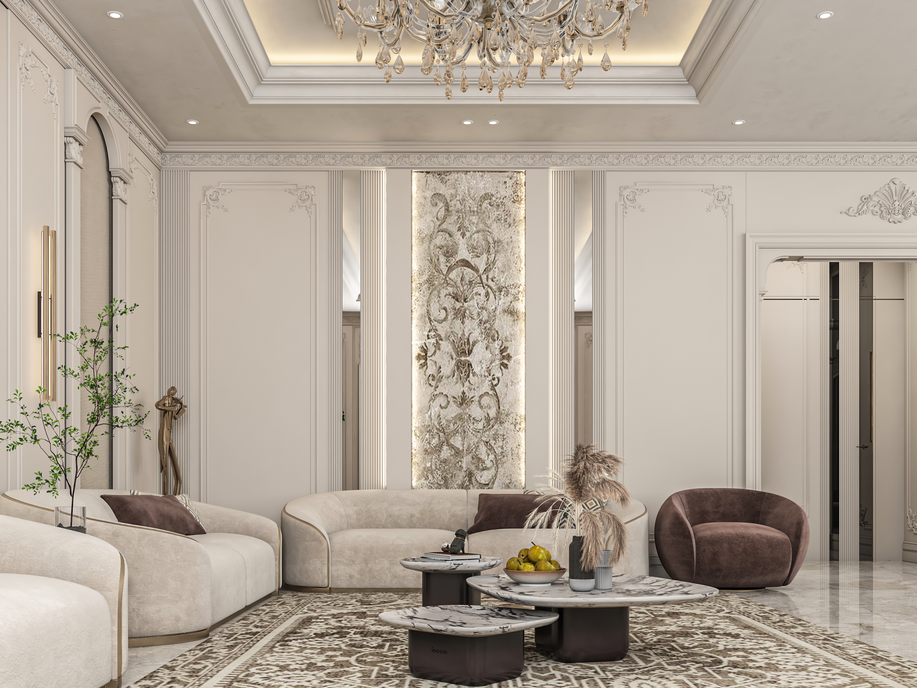 CLASSIC RECEPTION DESIGN -Located in Kuwait-5