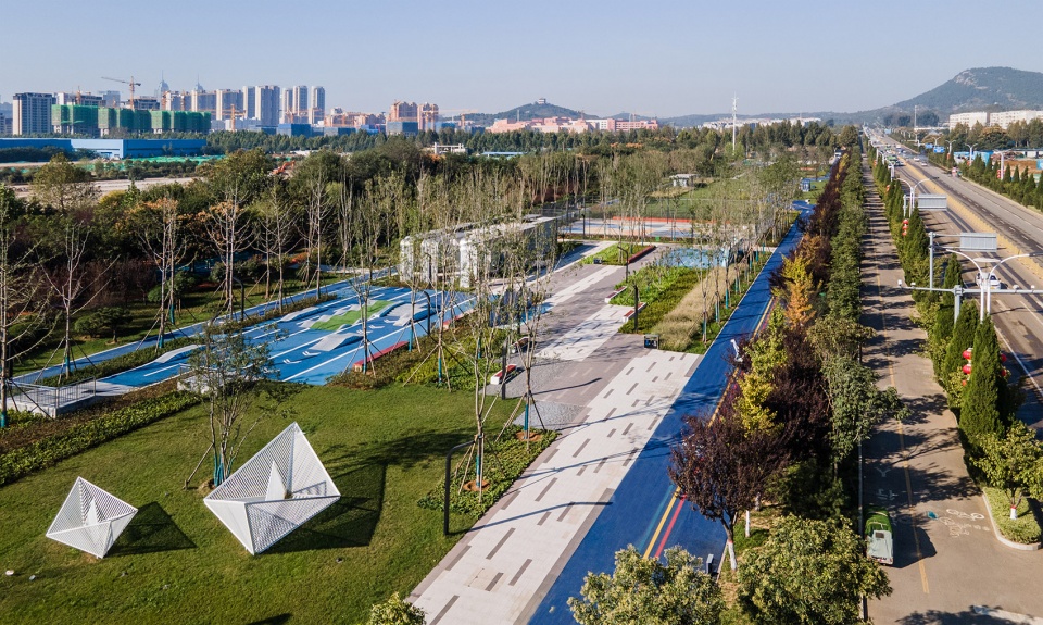 枣庄科创绿廊(一期)丨中国枣庄丨同圆设计集团股份有限公司——景观设计研究院-7