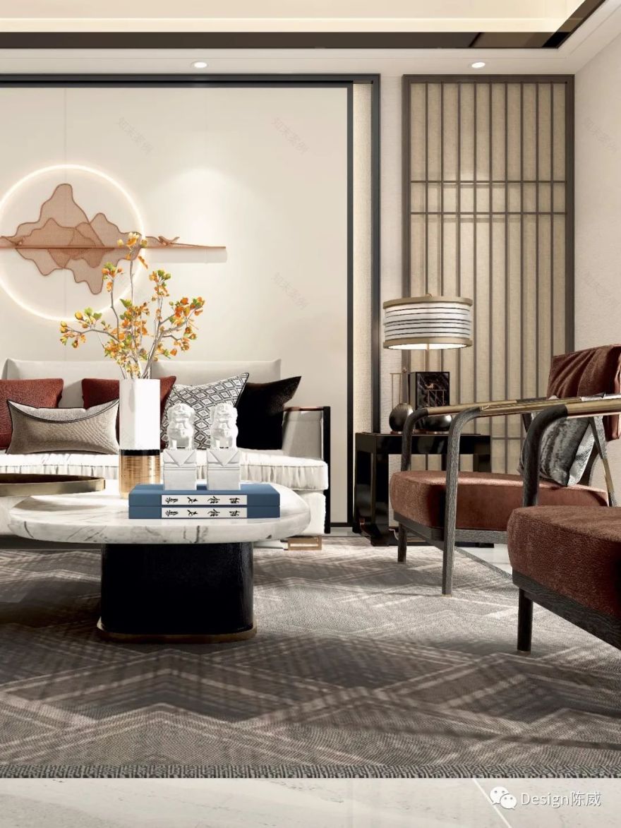 陈威设计『三江·匯』 | 轻奢新中式,优雅与质感的完美结合-85