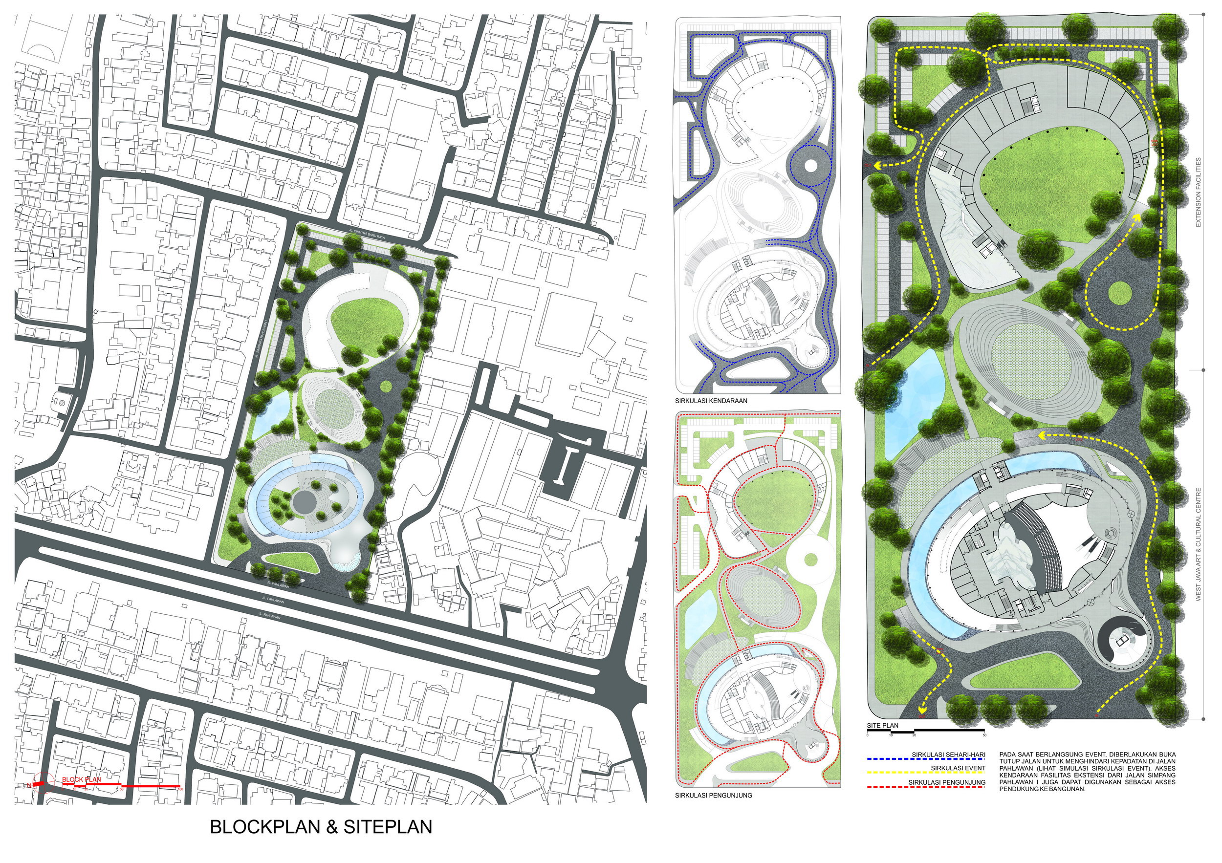 西爪哇艺术文化中心竞赛设计展现地方特色-12