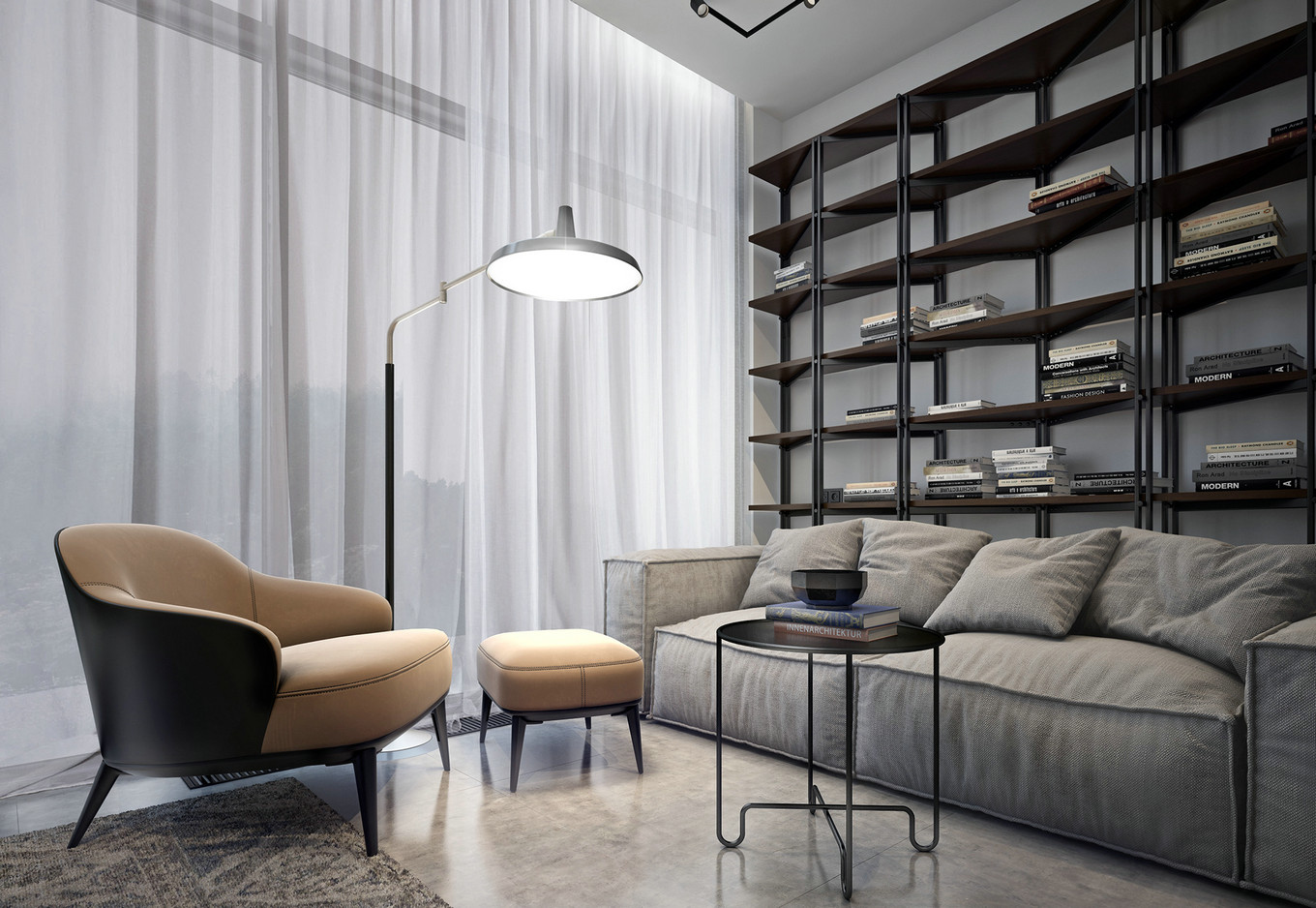 现代简约风，艺术气息满溢-3