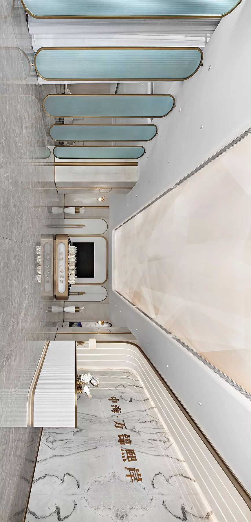 成都中海•万锦熙岸售楼部 | 云淡风轻的优雅空间-9